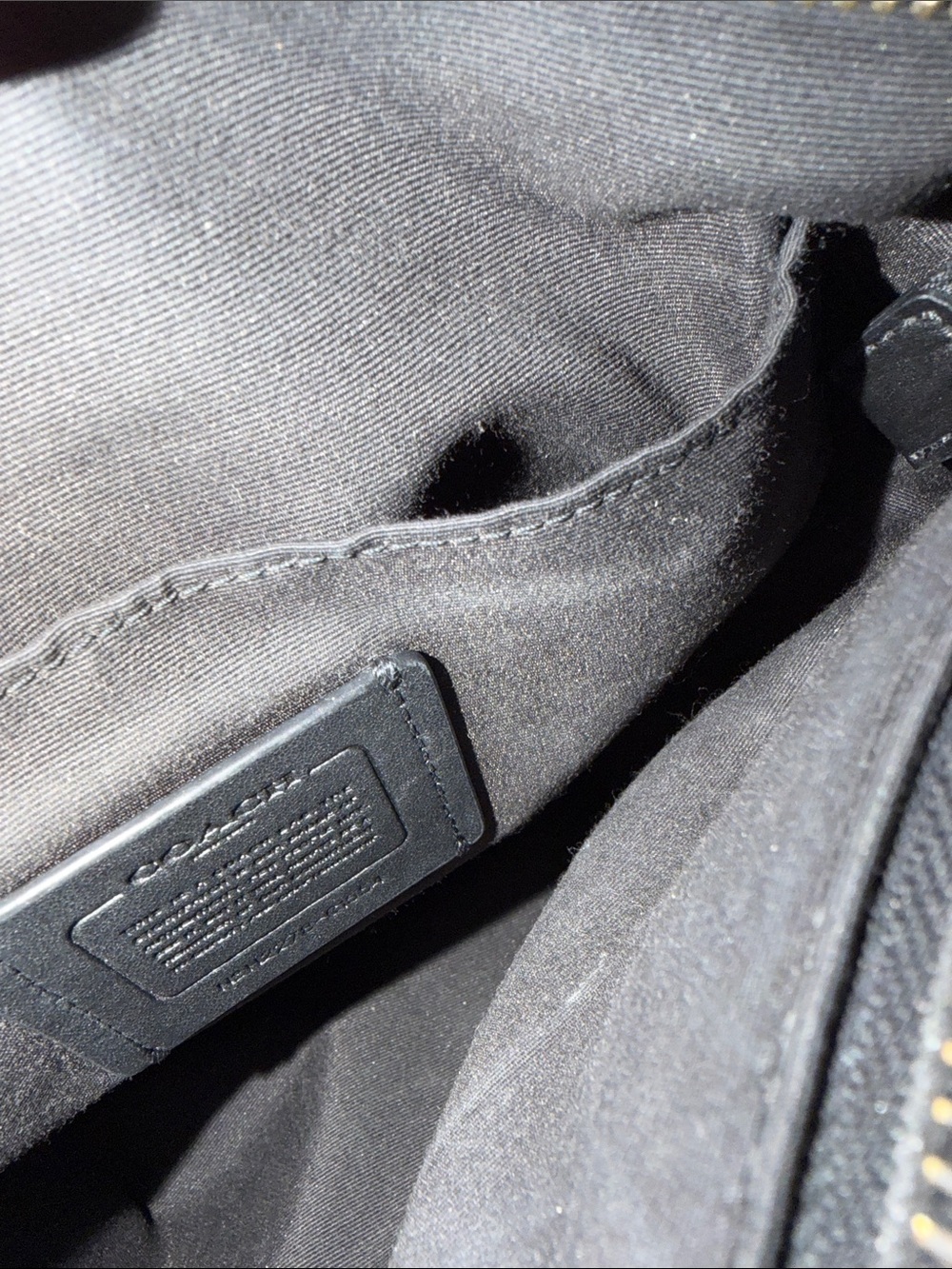 Coach Black Signature Crossbody Shoulder Bag - Picture 5 of 5